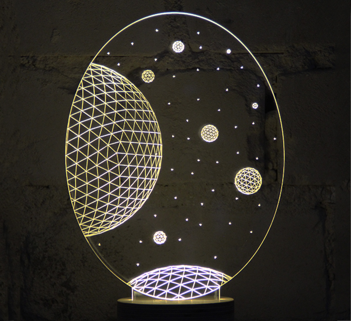 Bulbing Galaxy Table Lamp