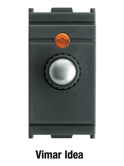 Recessed Rotary Dimmer For Dimmable LED or Halogen Bulbs