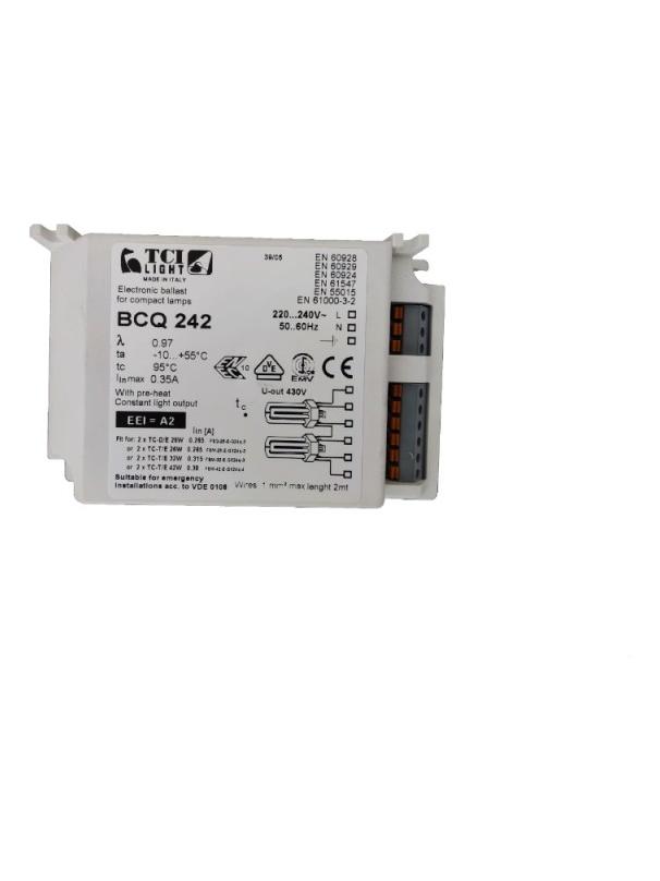 Tci electronic Ballast BCQ 242 26.42w