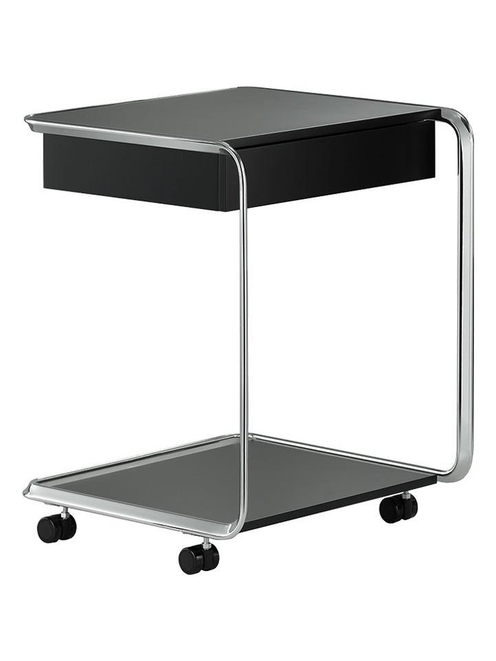 K3CR Trolley - Chromed/Black MDF