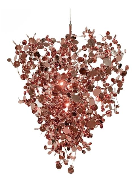 Argent led suspension lamp