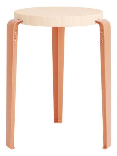 LOU Stool, solid wood