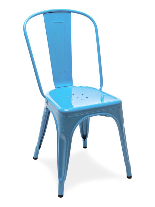 A Chair - Indoor Glossy Blue Azure