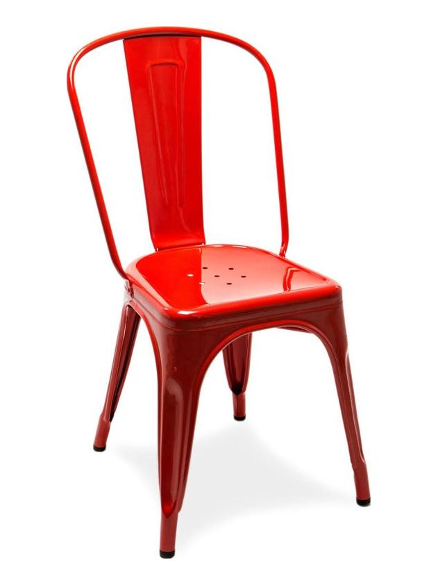 A Chair - Indoor Glossy Poppy Red