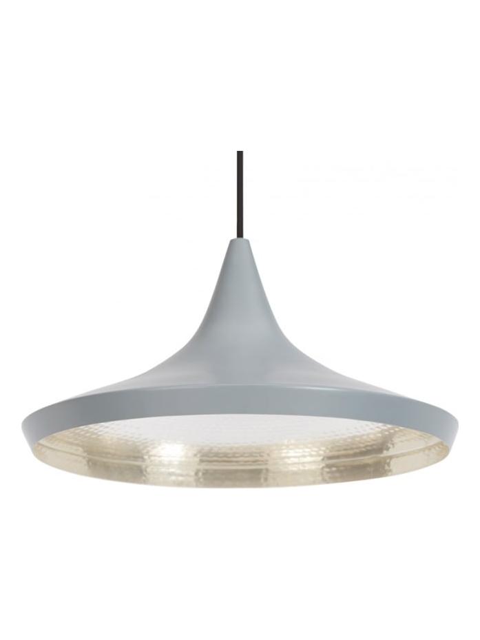 Beat Wide Grey Suspension Lamp
