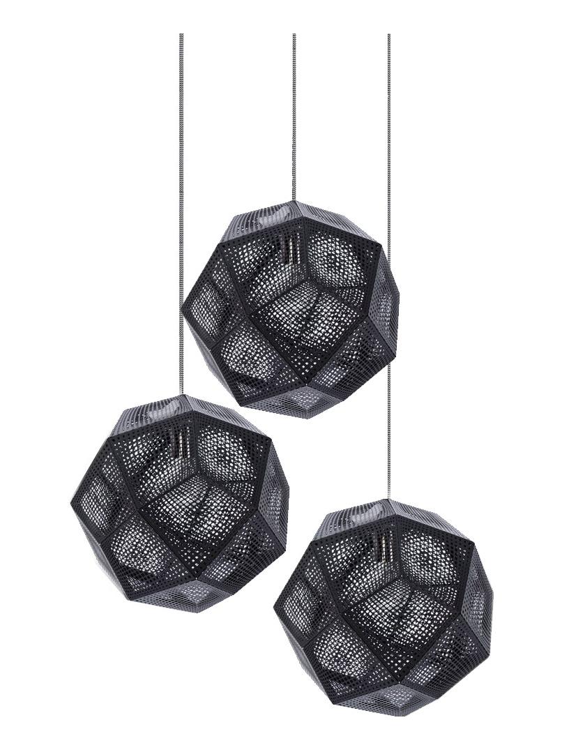 Etch Shade Black Pendant System