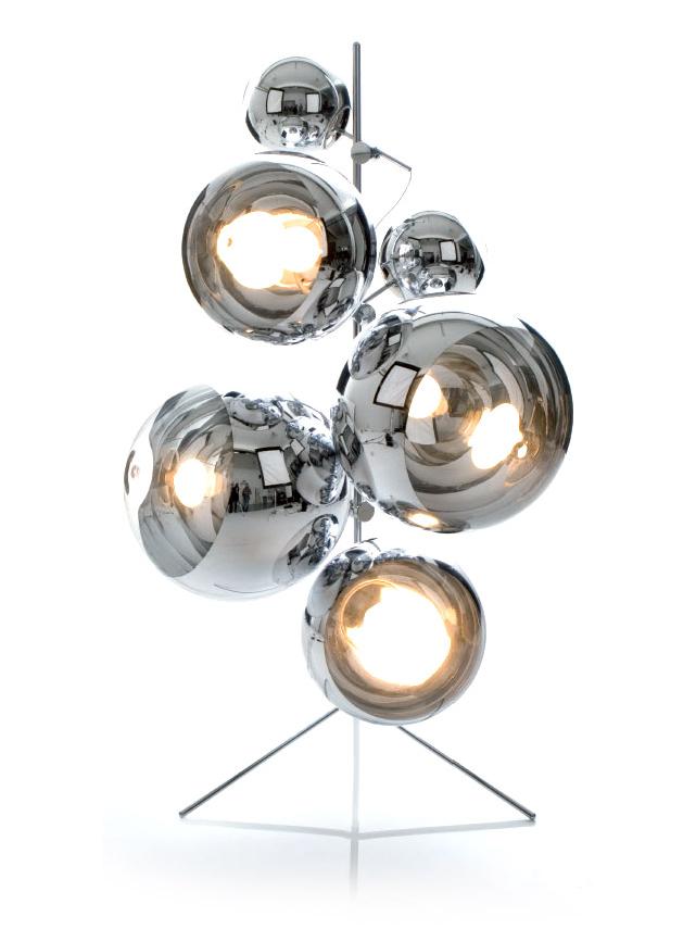Mirror Ball Stand Chandelier