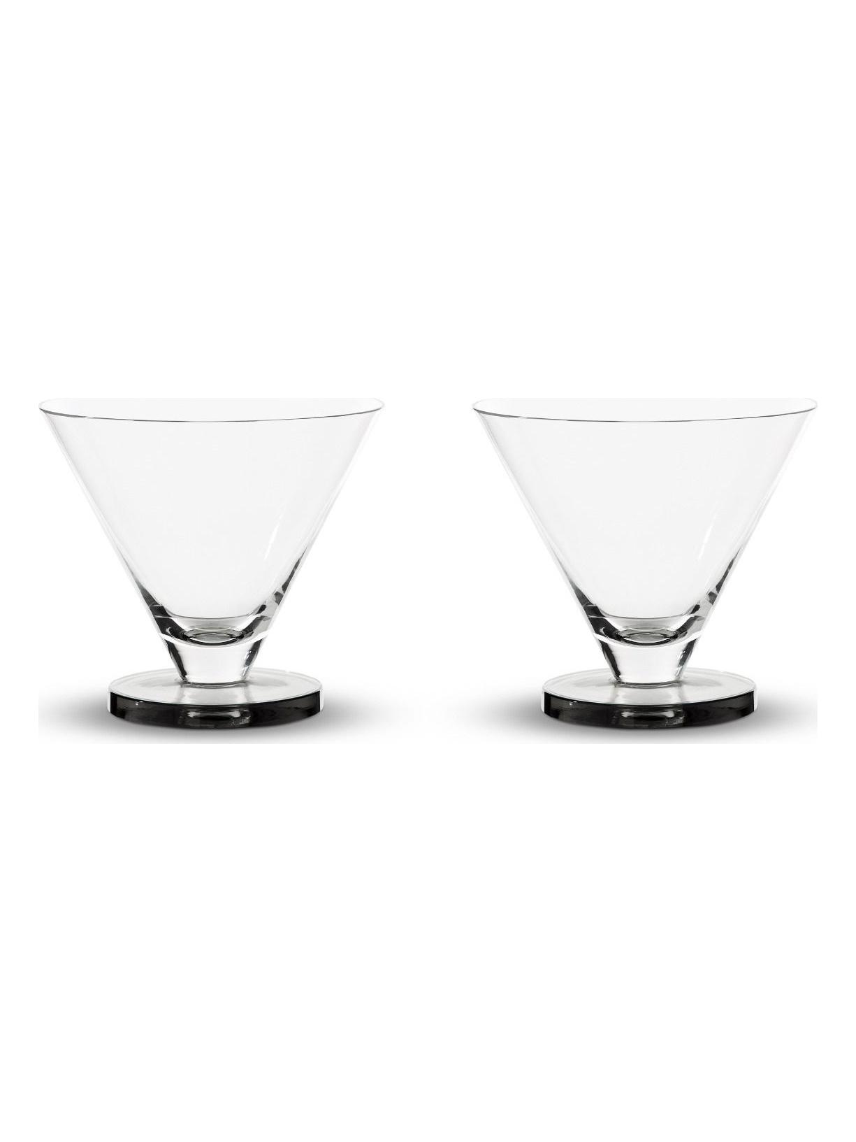 Puck Cocktail Glass Set x2