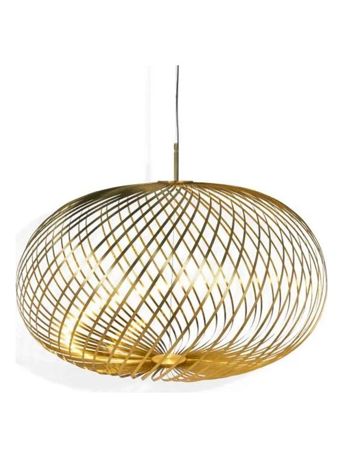 Spring Suspension Lamp - Brass