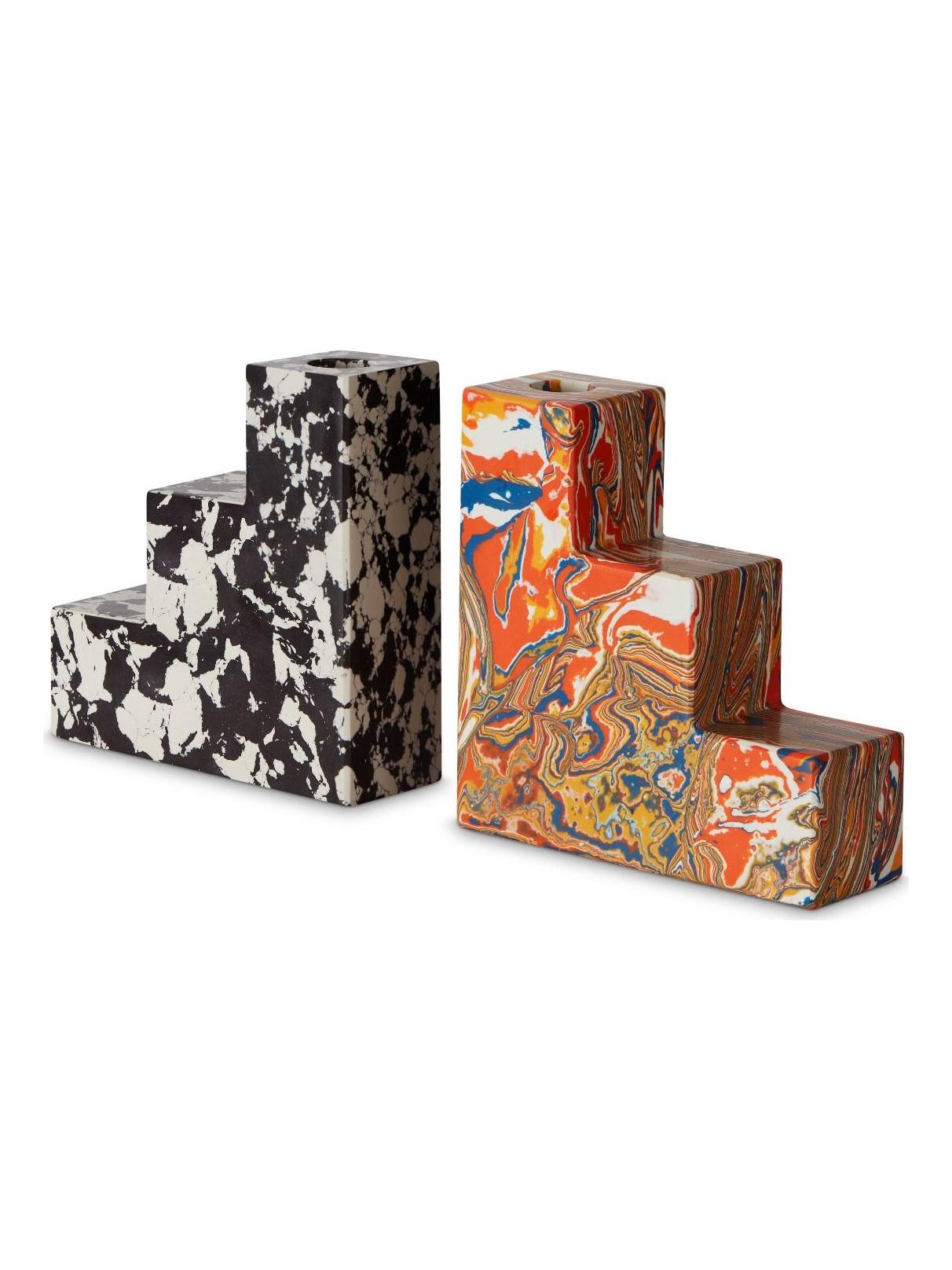 Swirl Bookends - Set of 2