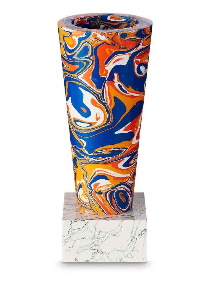 Swirl Stem Vase