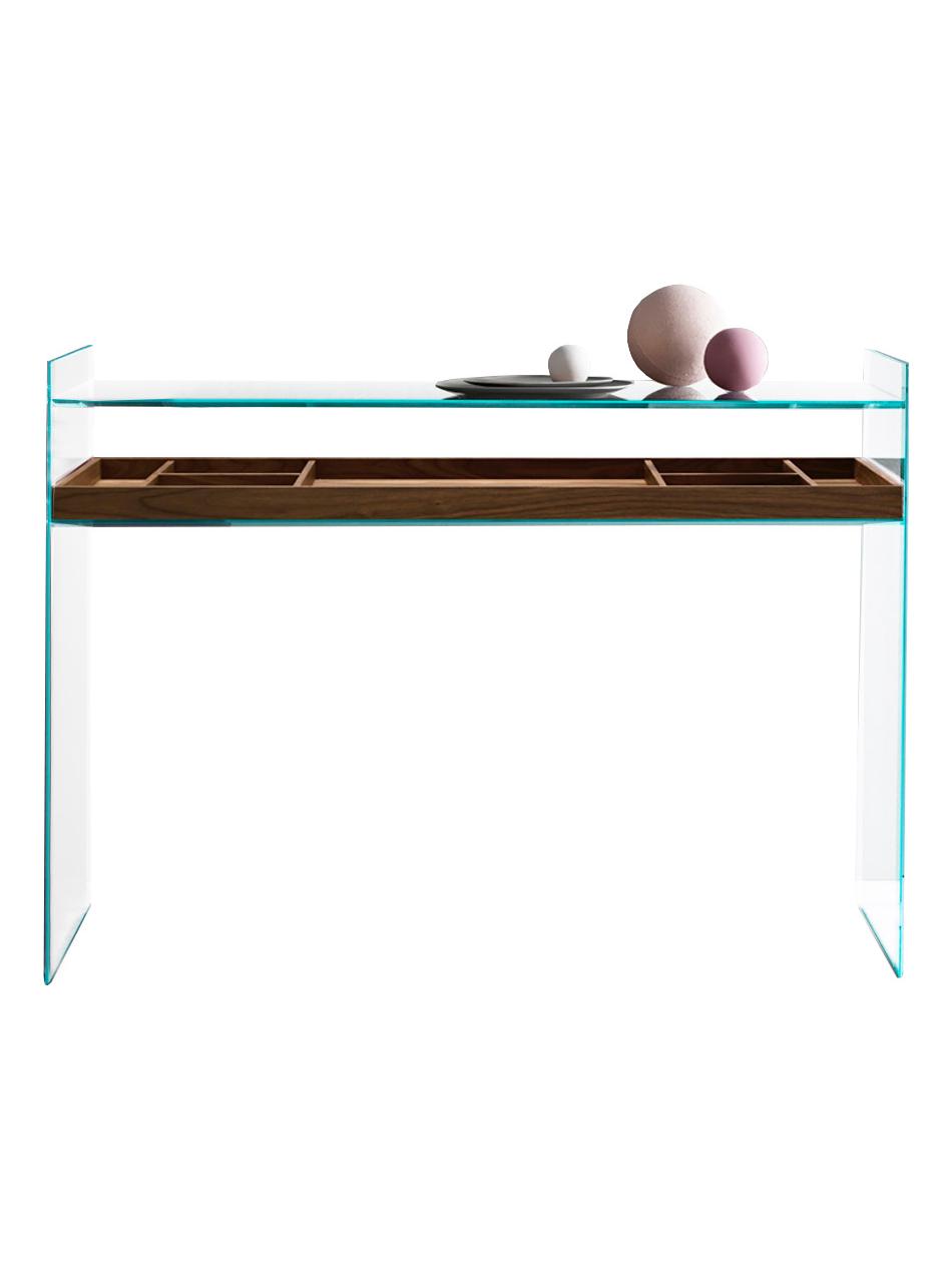 Quiller Console/Desk - Walnut Tray