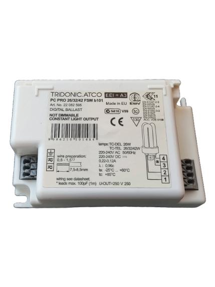 Electronic ballast PC PRO 26/32/42 FSM B101