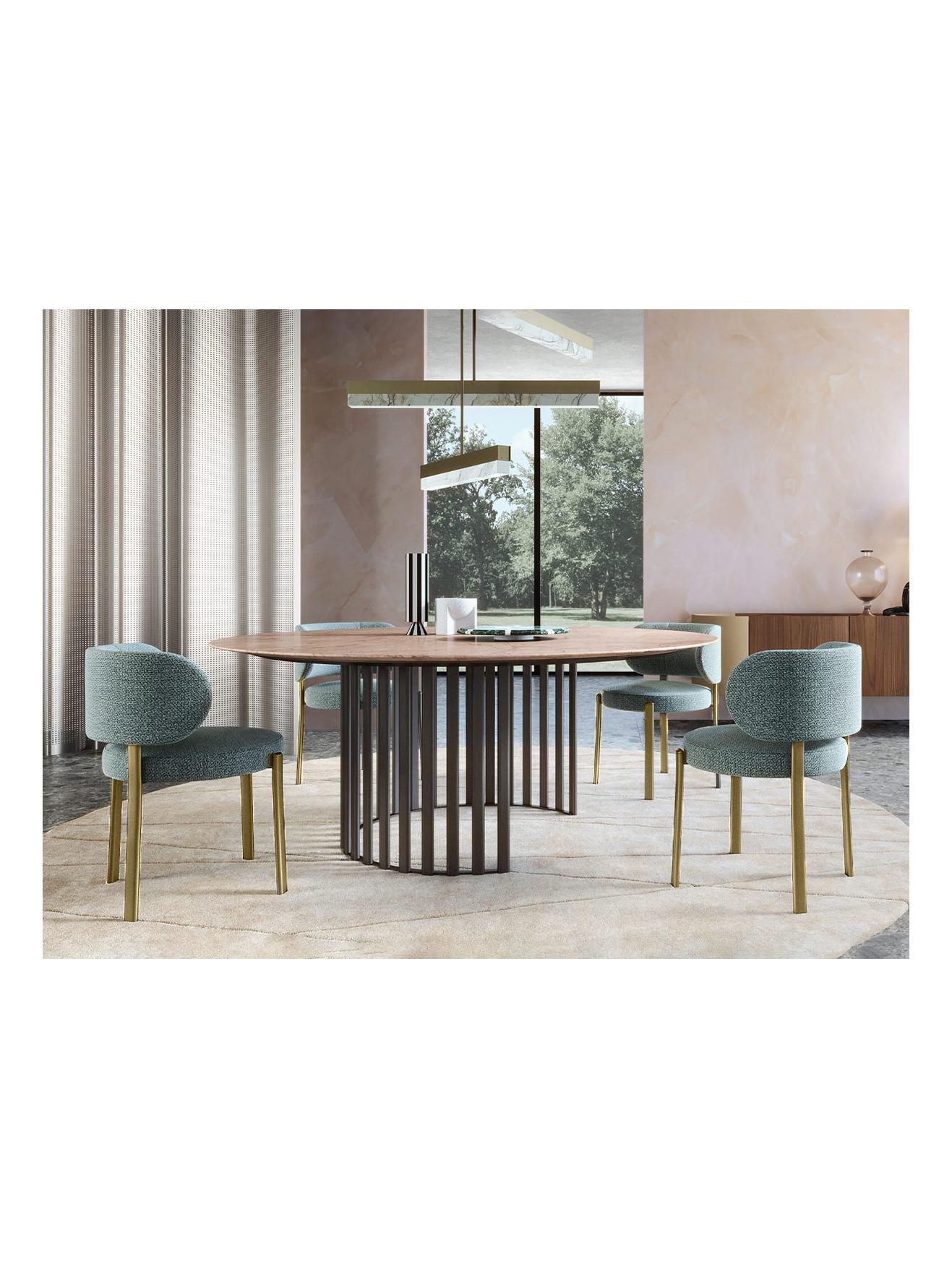 Roma Sedia A130 riv. 770/D Balmoral col. Grigio Chiaro Cat. 8