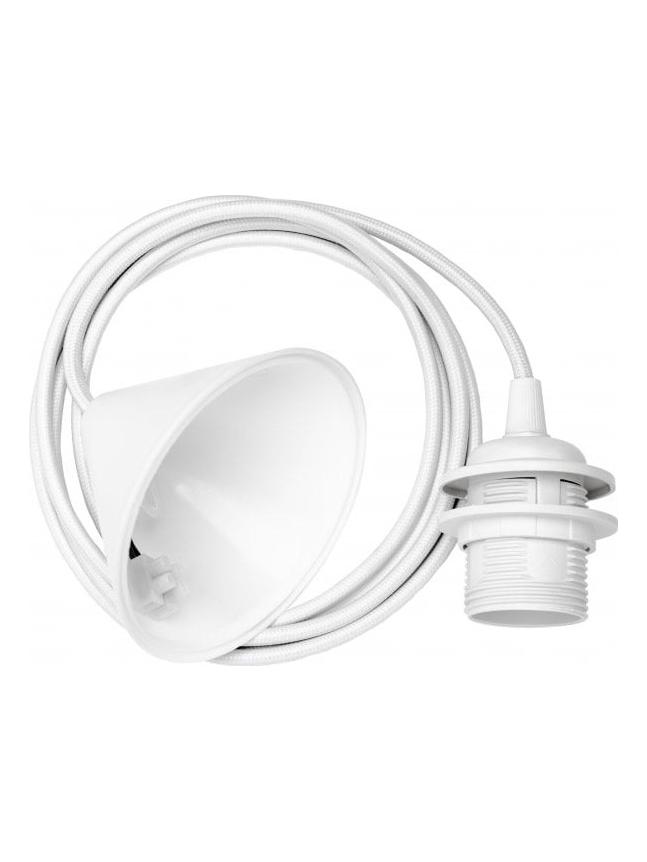 Clava Diva Lampada a Sospensione - Ottone - Set Cavo Bianco