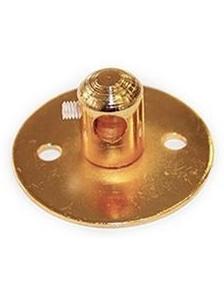 Ceiling or Wall Cord Grip Mini Rose Vintage Gold