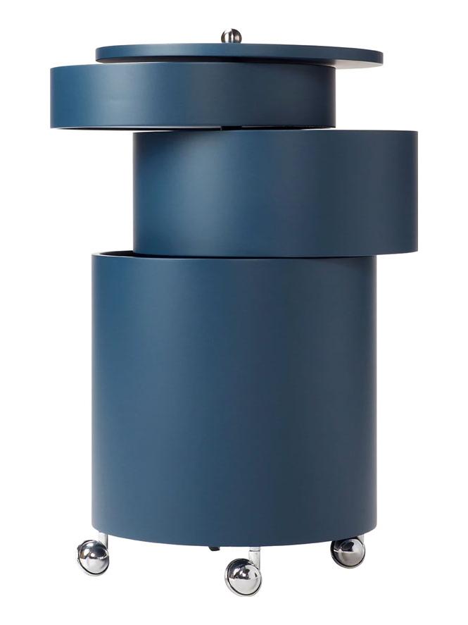 Barboy Mobile Storage Unit with Wheels - Blue