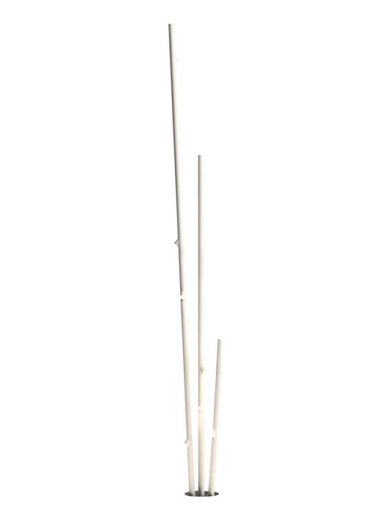 Bamboo Triple Recessed Floor LED Lamp for Outdoor IP66