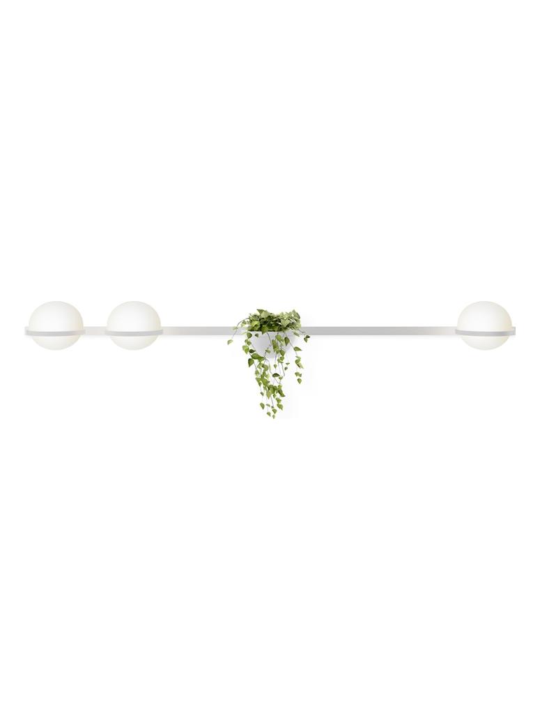 wall lamp Palma triple light and vase ​