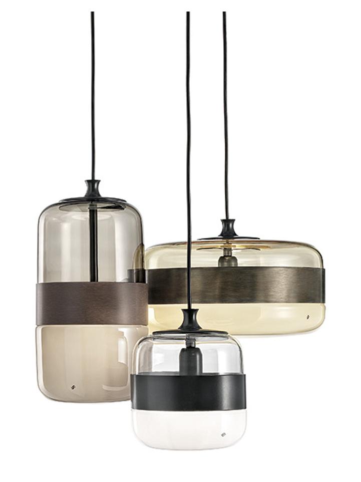 Futura SP P Suspension Lamp - Grey Brown