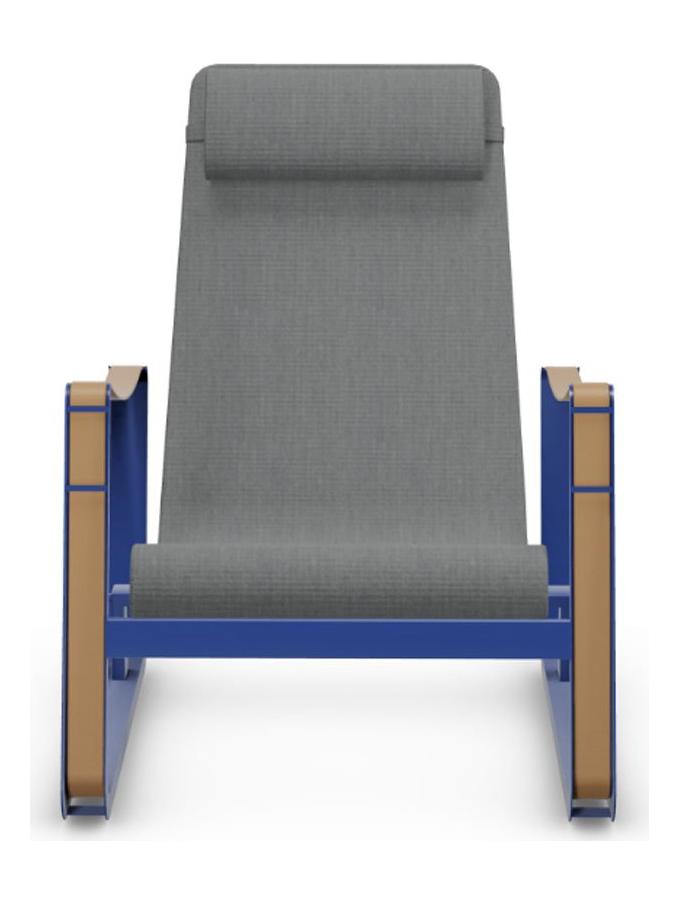 Citè Armchair - F80 Tress 10 / 41 Blue