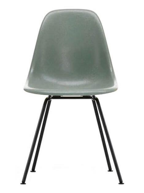 Eames Fiberglass DSX Side Chair - Basic Dark/Sea Foam Green
