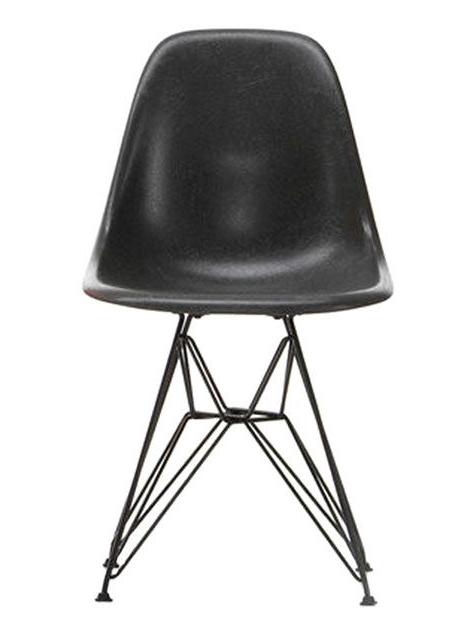 Eames Fiberglass Side Chair DSR - Basic Dark