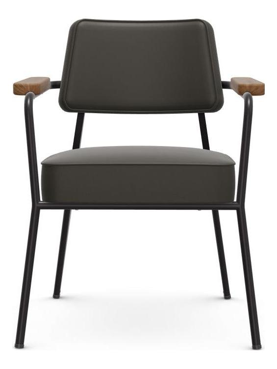 Fauteuil Direction Armchair - L40 Umbra grey 61 / Black base