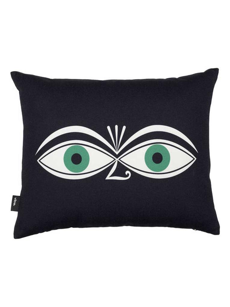 Graphic Print Pillow Eyes Cushion
