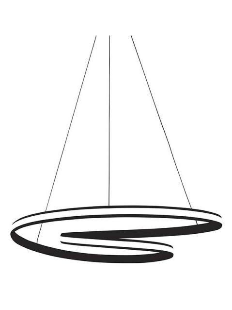 Vivida Circuit Dimmable LED Spiral Suspension Lamp
