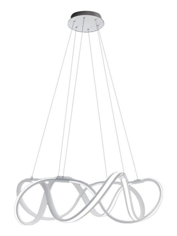Vivida Curls chandelier led dimmable