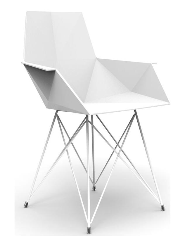 Faz Armchair - Steel Base