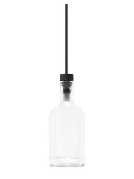 Cork 1.0 LED Glass Suspension Bottle Lamp