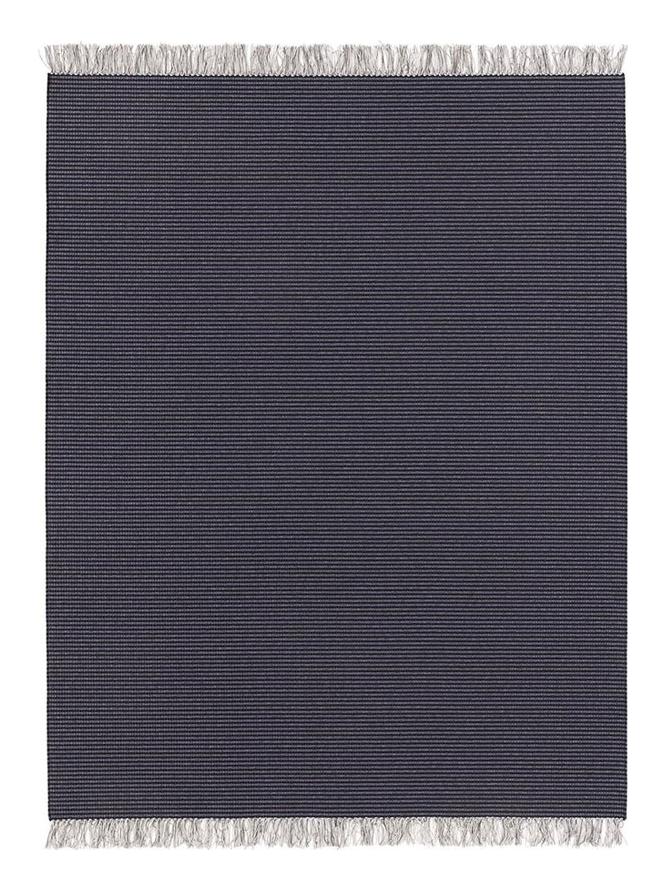 River Outdoor Rug - Navy Blue Light / Light Sand