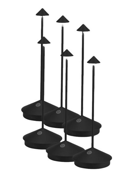 kit Pina Pro box 6 portable led lamps