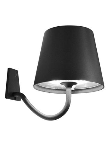 Poldina Dark Gray Applique Wall Lamp LED Rechargeable IP54