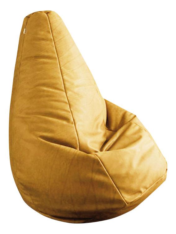 Sacco Medium Armchair - Leather 99 Gold