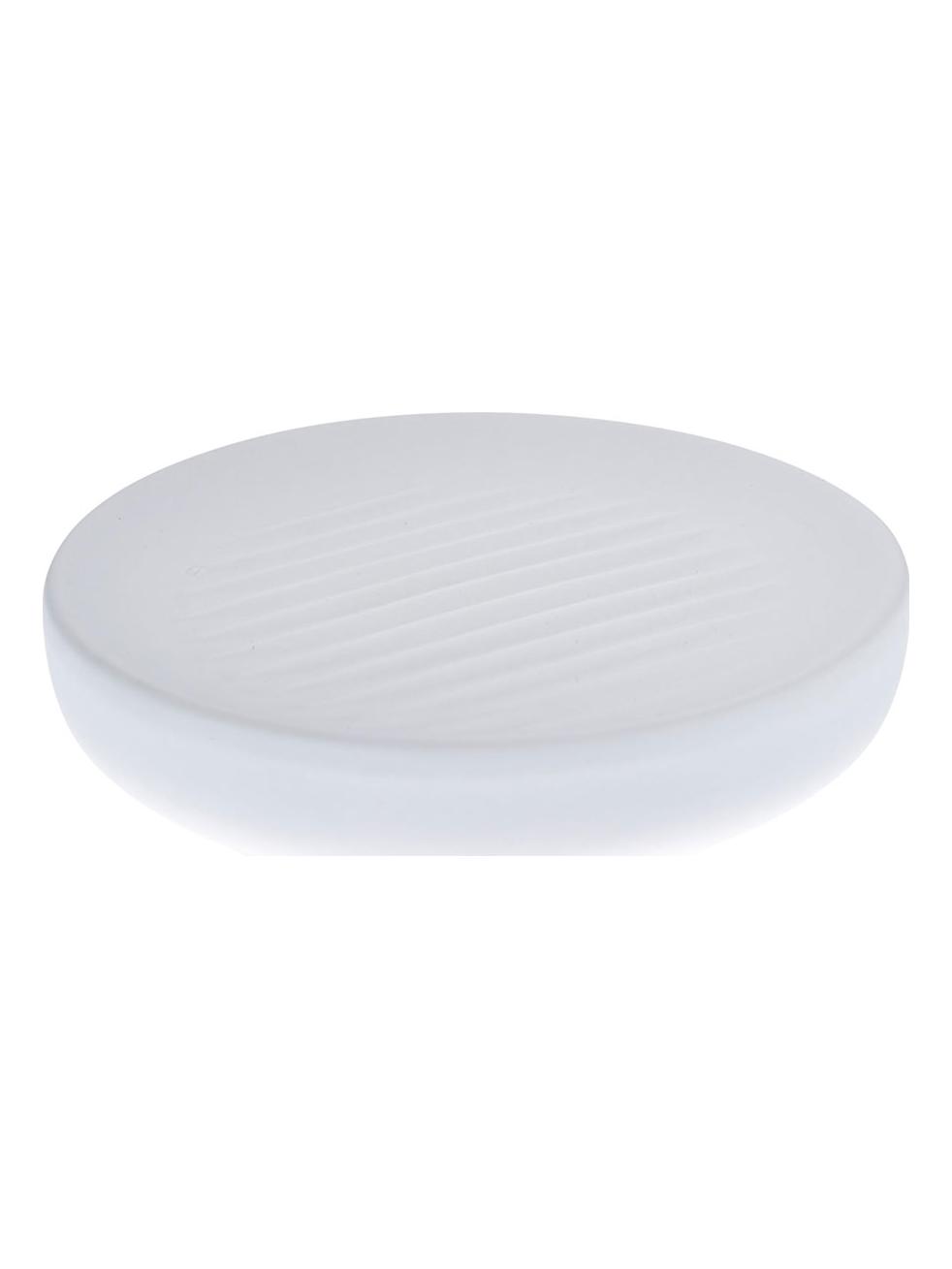 Ume Stoneware Soap Dish - White