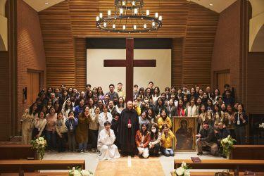 감사예식 단체 사진