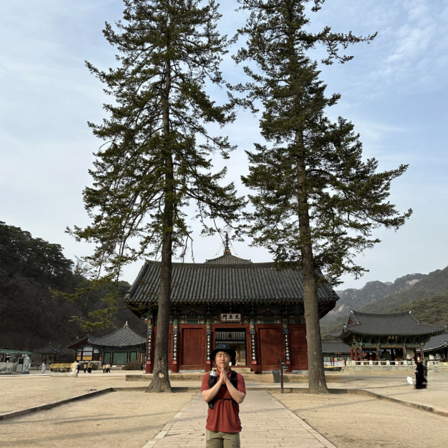법주사 사천왕문