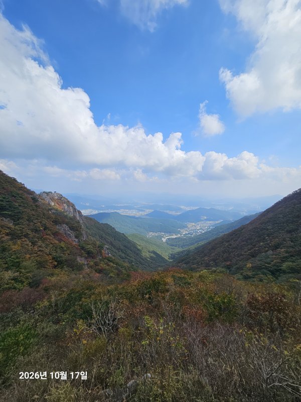 홍류폭포 물이 없어요